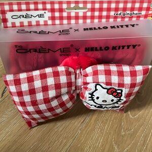 The Crème Shop Hello Kitty plush spa headband.